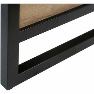 Martin Mason Open L Desk Box 1 of 2 - 60" x 30" x 31" - 1 x Storage Drawer(s) - Material: Solid Wood - Finish: Monarca Natural