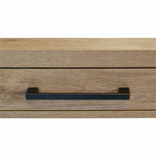 Martin Mason Open L Desk Box 1 of 2 - 60" x 30" x 31" - 1 x Storage Drawer(s) - Material: Solid Wood - Finish: Monarca Natural