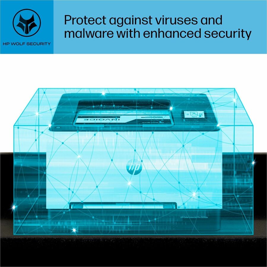 Color LaserJet Pro 3201dw Wireless Printer