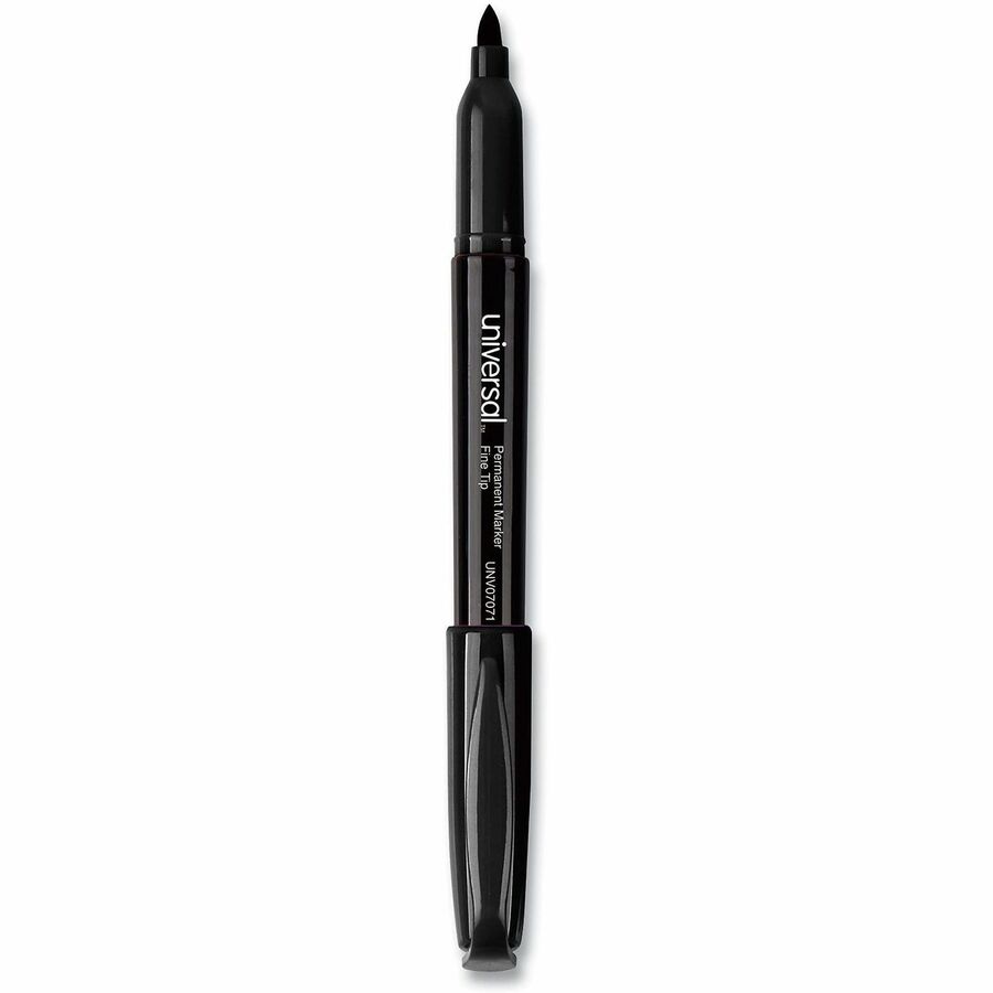 Pen-Style Permanent Marker Value Pack, Fine Bullet Tip, Black, 36/Pack