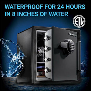 Fire-Safe with Digital Keypad Access, 1.23 cu ft, 16.38w x 19.38d x 17.88h, Gunmetal
