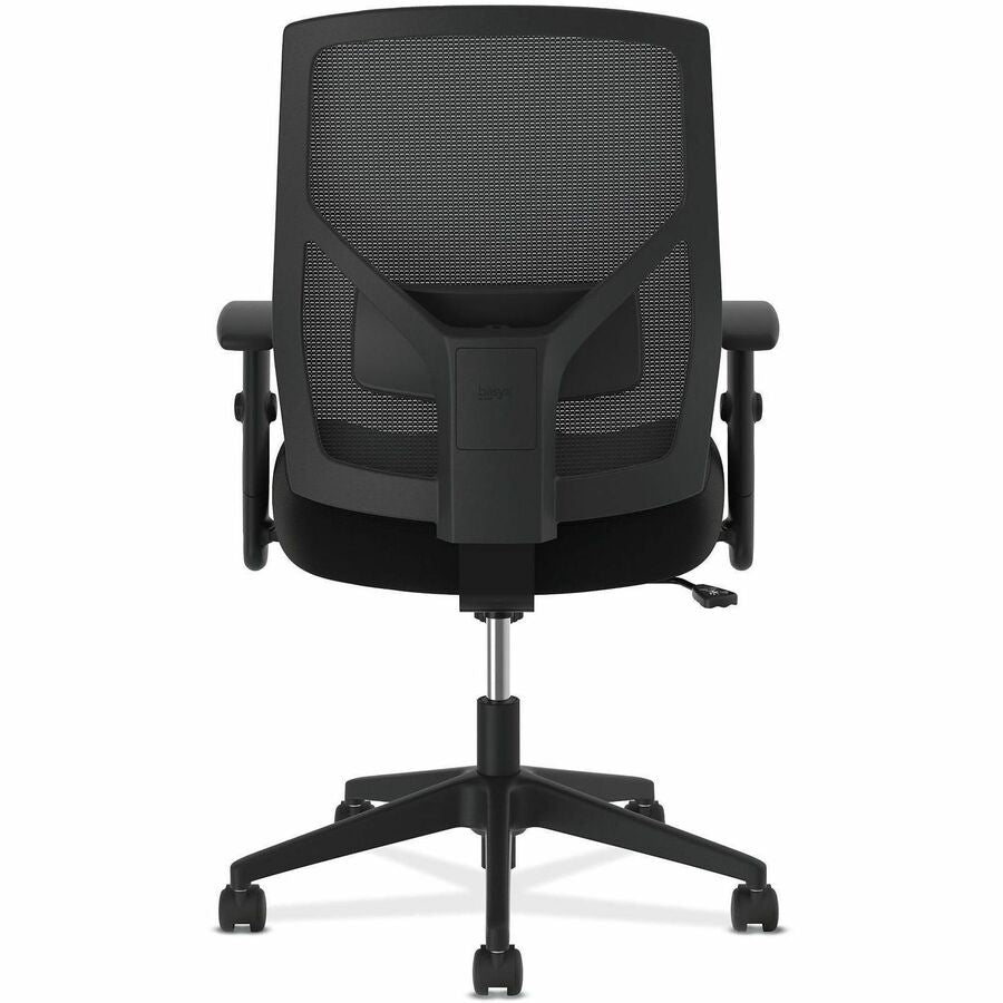 Crio High-Back Task Chair, Supports Up to 250 lb, 18" to 22" Seat Height, Black