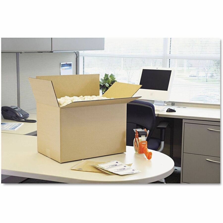 Fixed-Depth Corrugated Shipping Boxes, Regular Slotted Container (RSC), 6" x 10" x 6", Brown Kraft, 25/Bundle