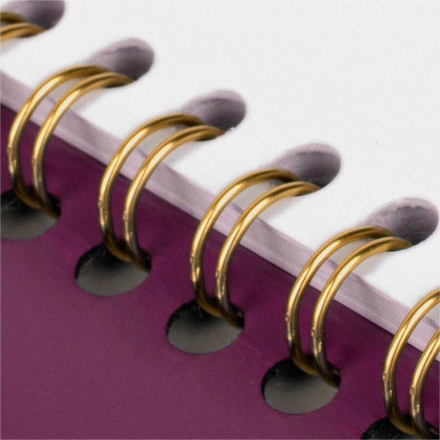Contemporary Monthly Planner, 11.38 x 9.63, Purple Cover, 12-Month (Jan to Dec): 2024