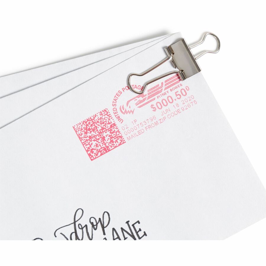 Binder Clips, Small, Silver, 72/Pack