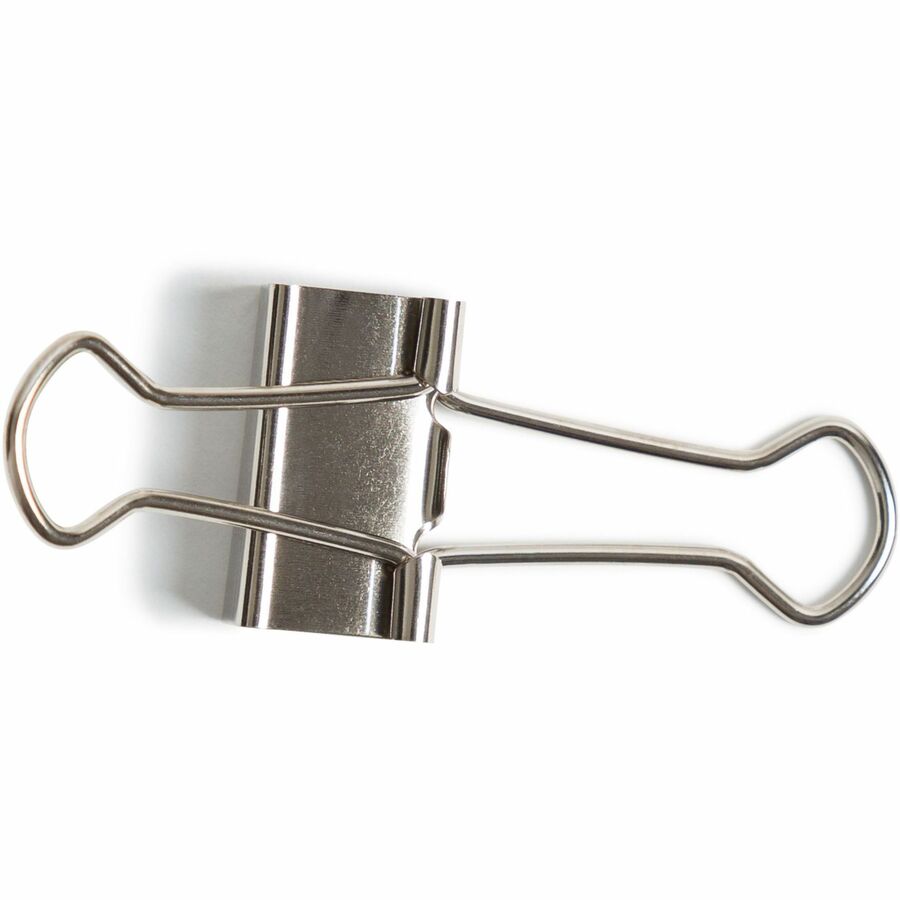 Binder Clips, Small, Silver, 72/Pack