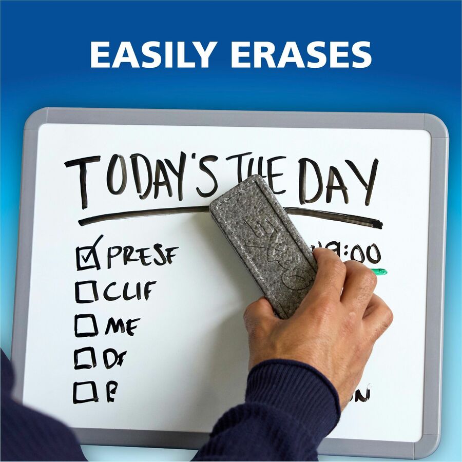 Expo Low-Odor Dry Erase Fine Tip Markers - Fine Marker Point - Assorted Alcohol Based Ink - 4 / Pack