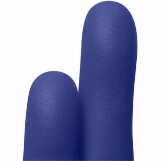 KIMTECH Vista Nitrile Exam Gloves - X-Large Size - Nitrile - Blue - Recyclable, Textured Fingertip, Powdered, Non-sterile - For Laboratory Application - 180 / Box - 4.7 mil Thickness - 9.50" Glove Length