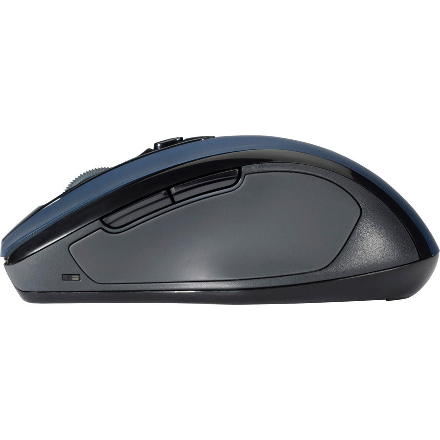 Pro Fit Mid-Size Wireless Mouse, 2.4 GHz Frequency/30 ft Wireless Range, Right Hand Use, Sapphire Blue