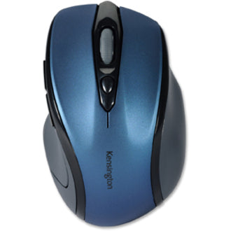 Pro Fit Mid-Size Wireless Mouse, 2.4 GHz Frequency/30 ft Wireless Range, Right Hand Use, Sapphire Blue