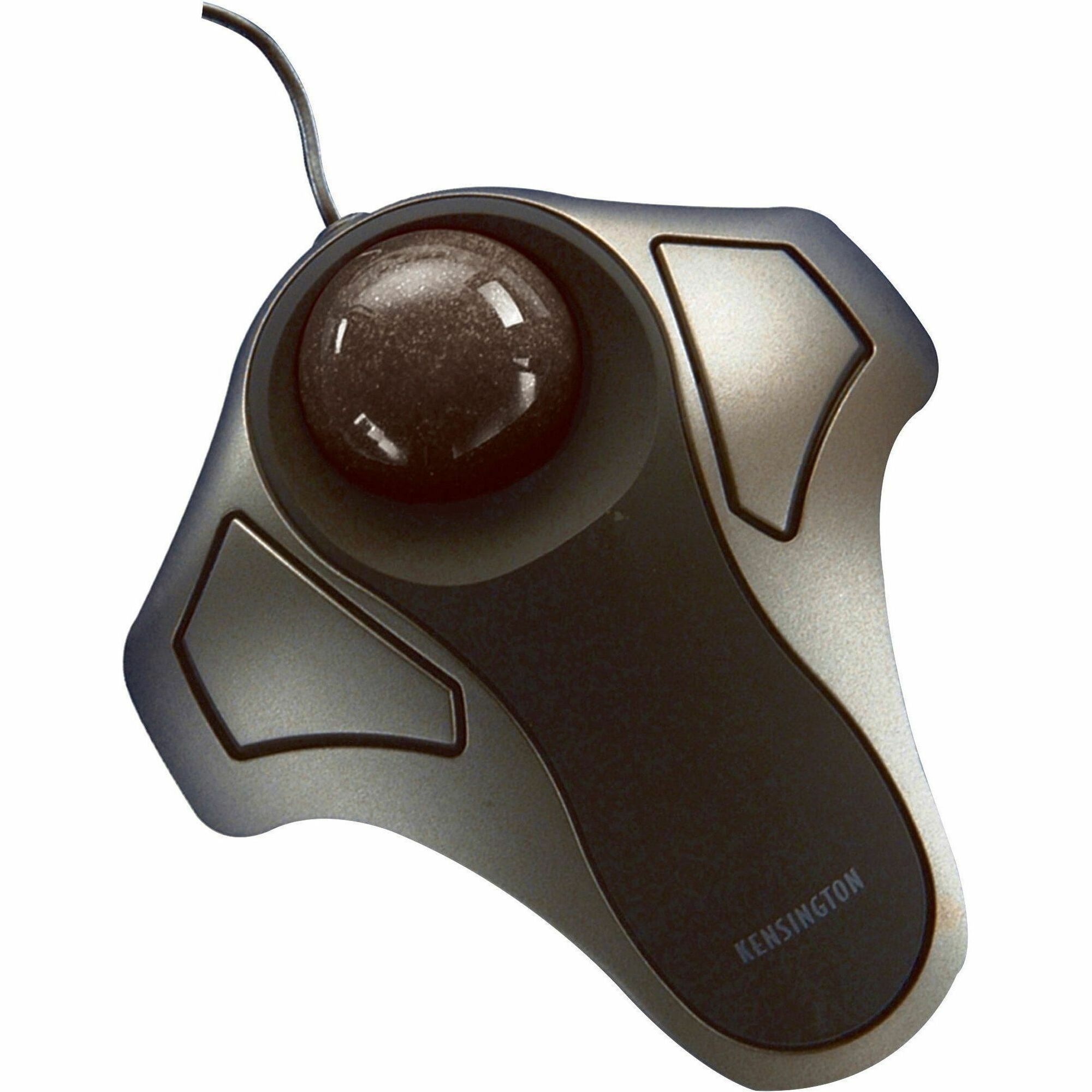 Orbit Optical Trackball Mouse, USB 2.0, Left/Right Hand Use, Black/Silver
