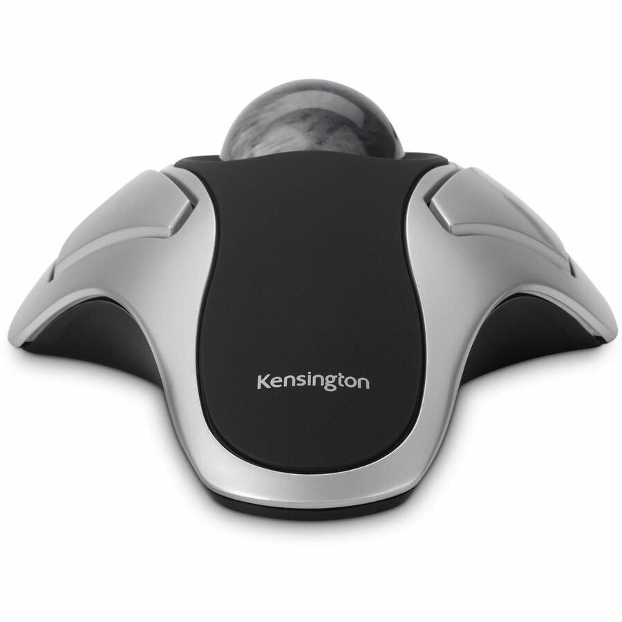 Orbit Optical Trackball Mouse, USB 2.0, Left/Right Hand Use, Black/Silver