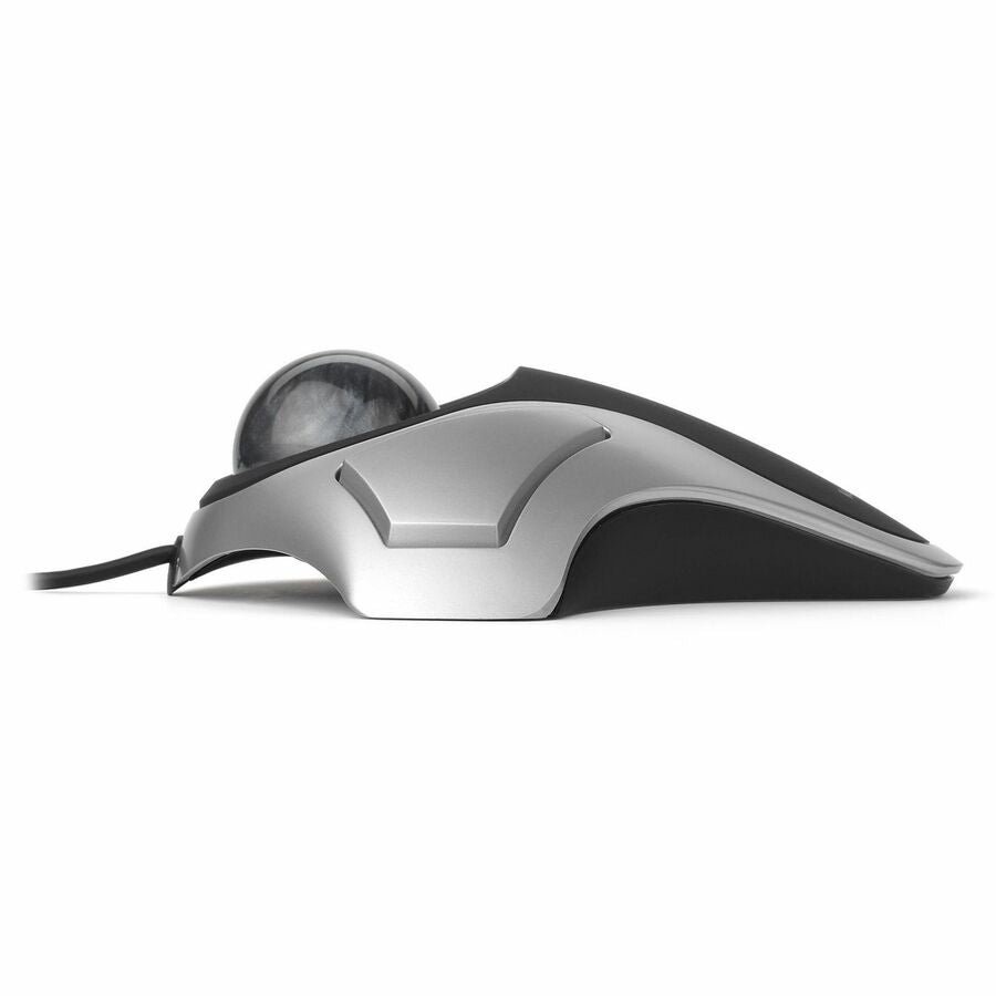 Orbit Optical Trackball Mouse, USB 2.0, Left/Right Hand Use, Black/Silver