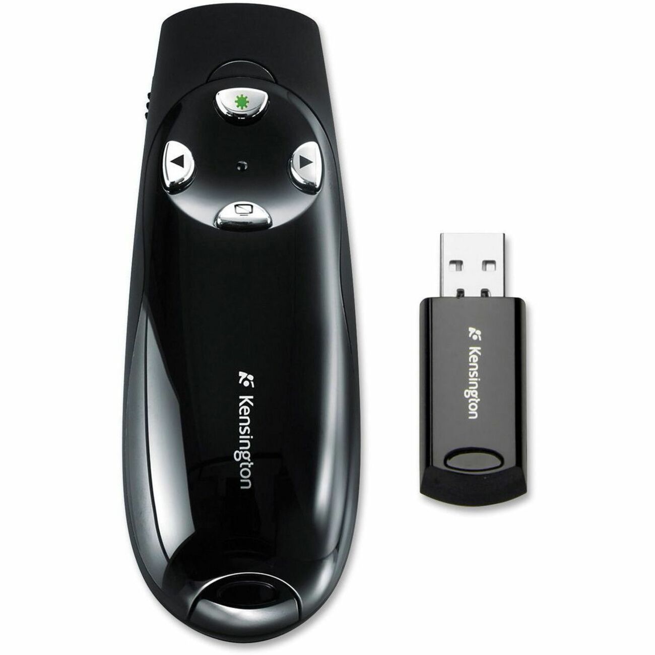 Wireless Presenter Pro with Green Laser, Class 2, 150 ft Range, Black