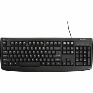 Pro Fit USB Washable Keyboard, 104 Keys, Black