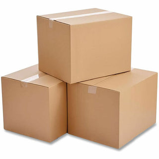 Cubed Fixed-Depth Corrugated Shipping Boxes, Regular Slotted Container (RSC), Small, 6" x 6" x 6", Brown Kraft, 25/Bundle
