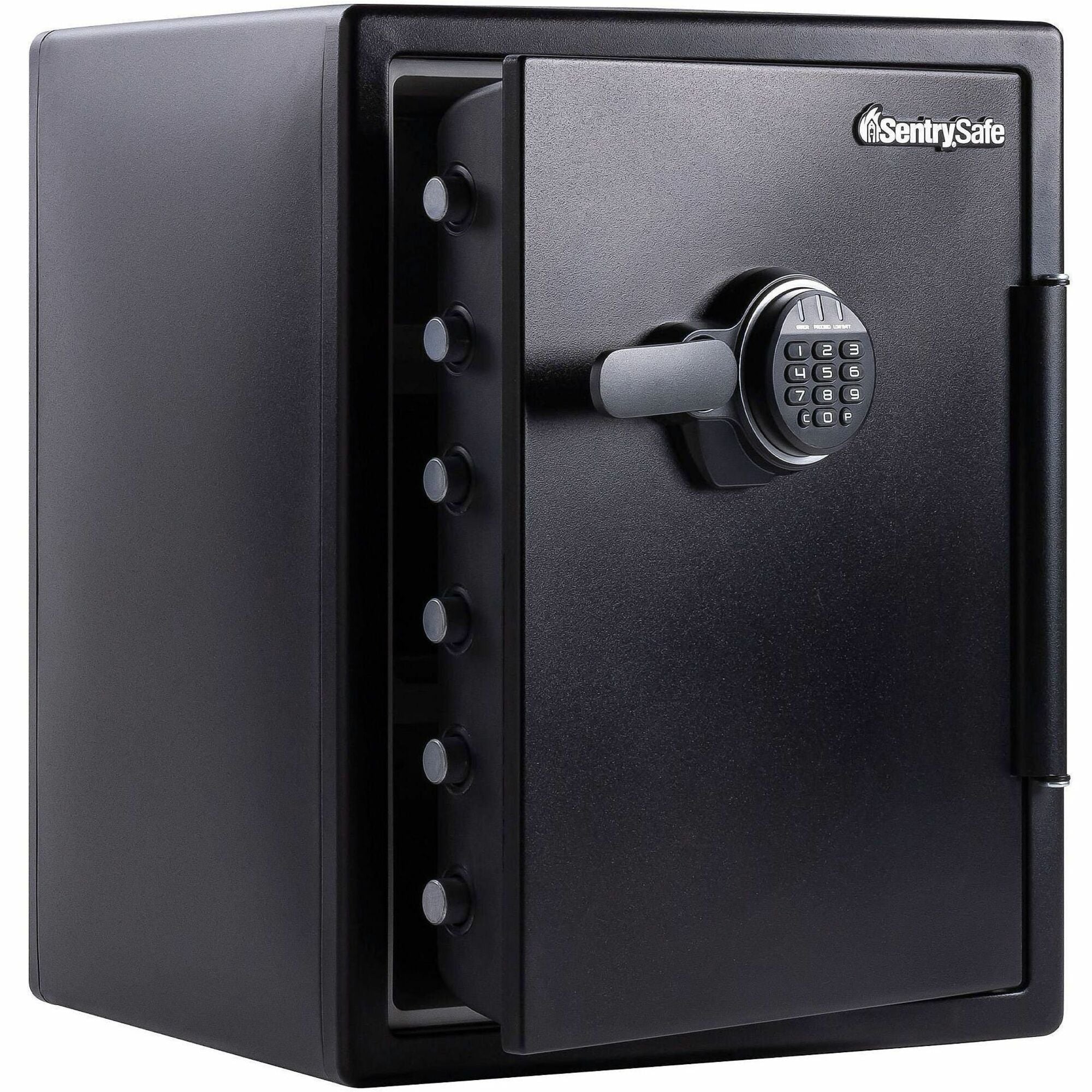Fire-Safe with Digital Keypad Access, 2 cu ft, 18.67w x 19.38d x 23.88h, Black