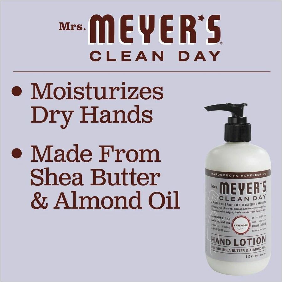 Clean Day Hand Lotion, 12 oz Pump Bottle, Lavender