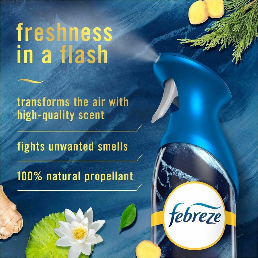 AIR, Ocean, 17.6 oz Aerosol Spray, 2/Pack, 6 Packs/Carton