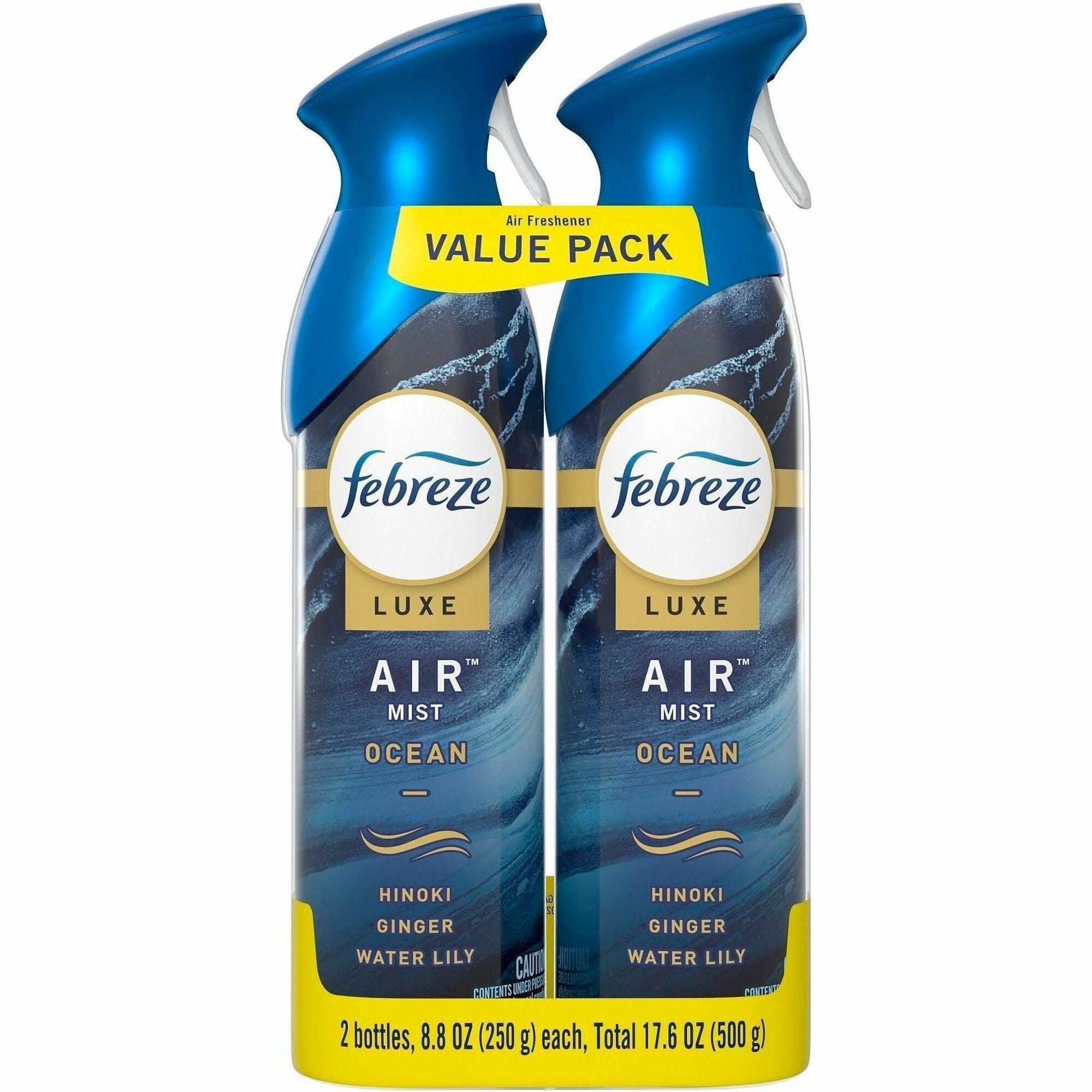 AIR, Ocean, 17.6 oz Aerosol Spray, 2/Pack, 6 Packs/Carton