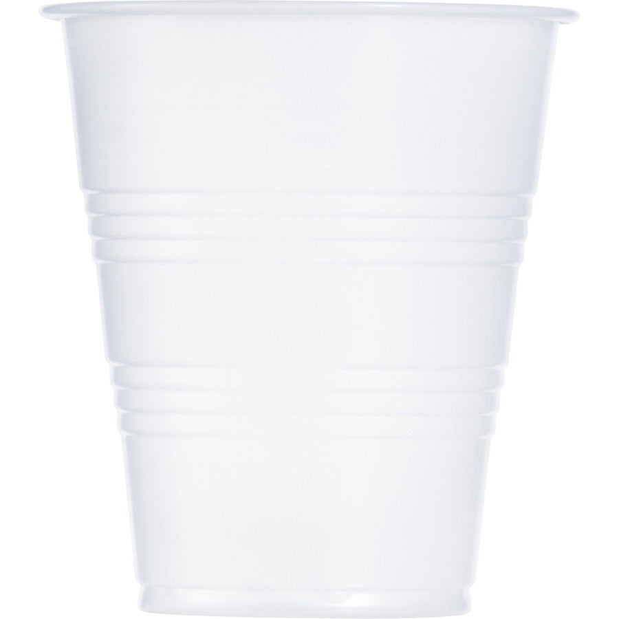 Solo Galaxy 7 oz Plastic Cold Cups - 100.0 / Bag - 25 / Carton - Translucent - Plastic, Polystyrene - Cold Drink