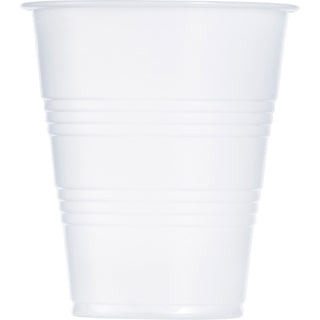 Solo Galaxy 7 oz Plastic Cold Cups - 100.0 / Bag - 25 / Carton - Translucent - Plastic, Polystyrene - Cold Drink