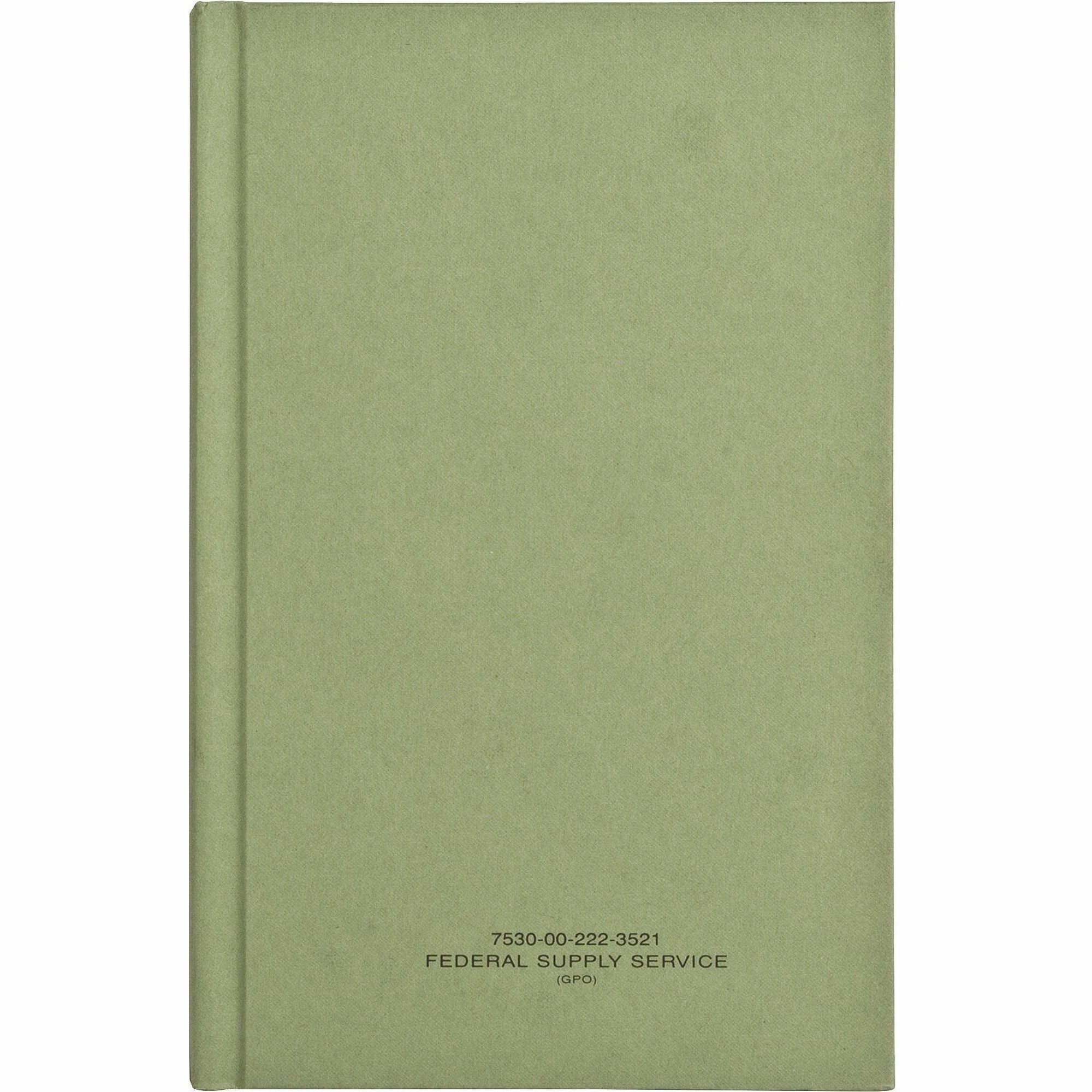 BOOK;LOG;HARDBND;5X8;GN