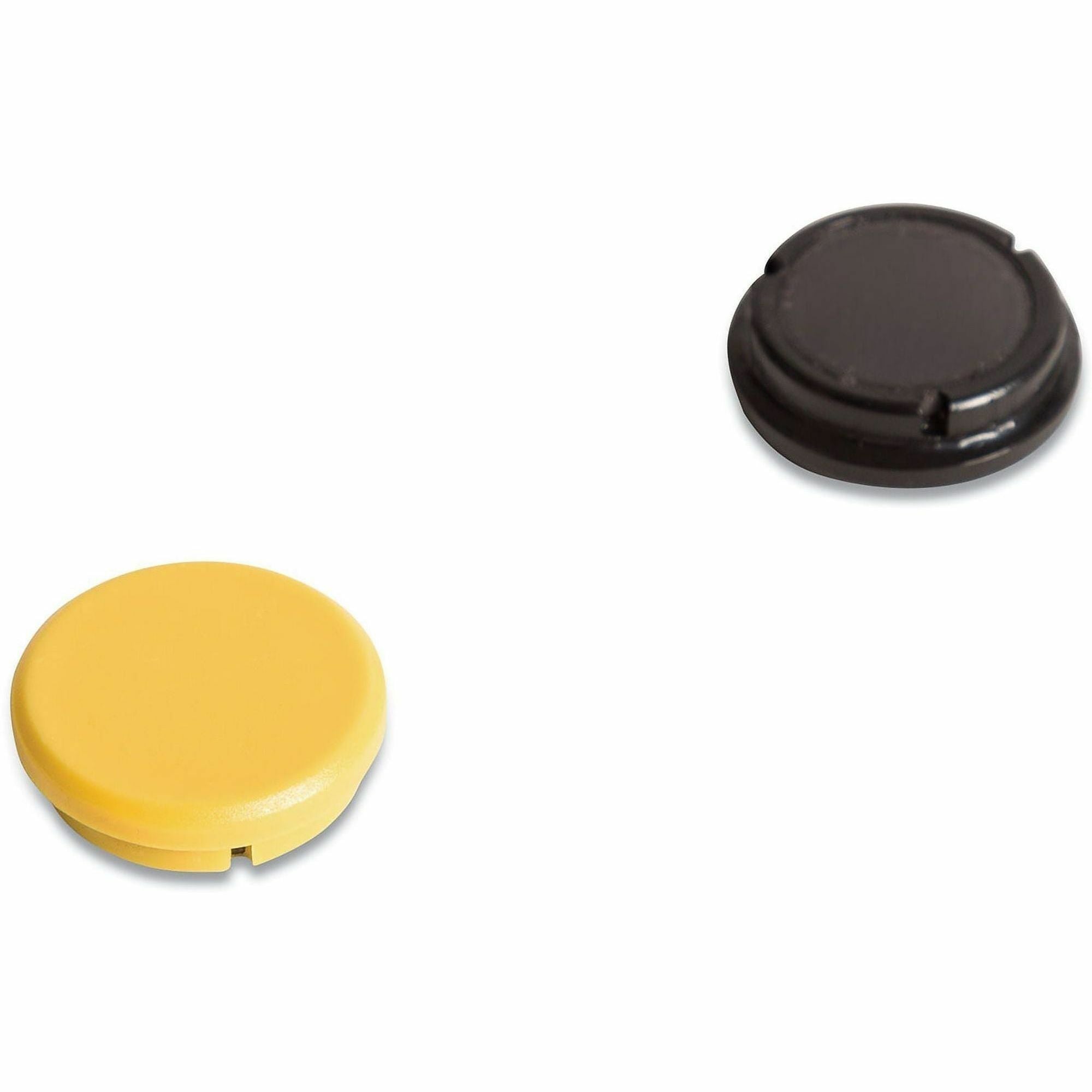 Board Magnets, Circles, Assorted Colors, 0.75" Diameter, 10/Pack