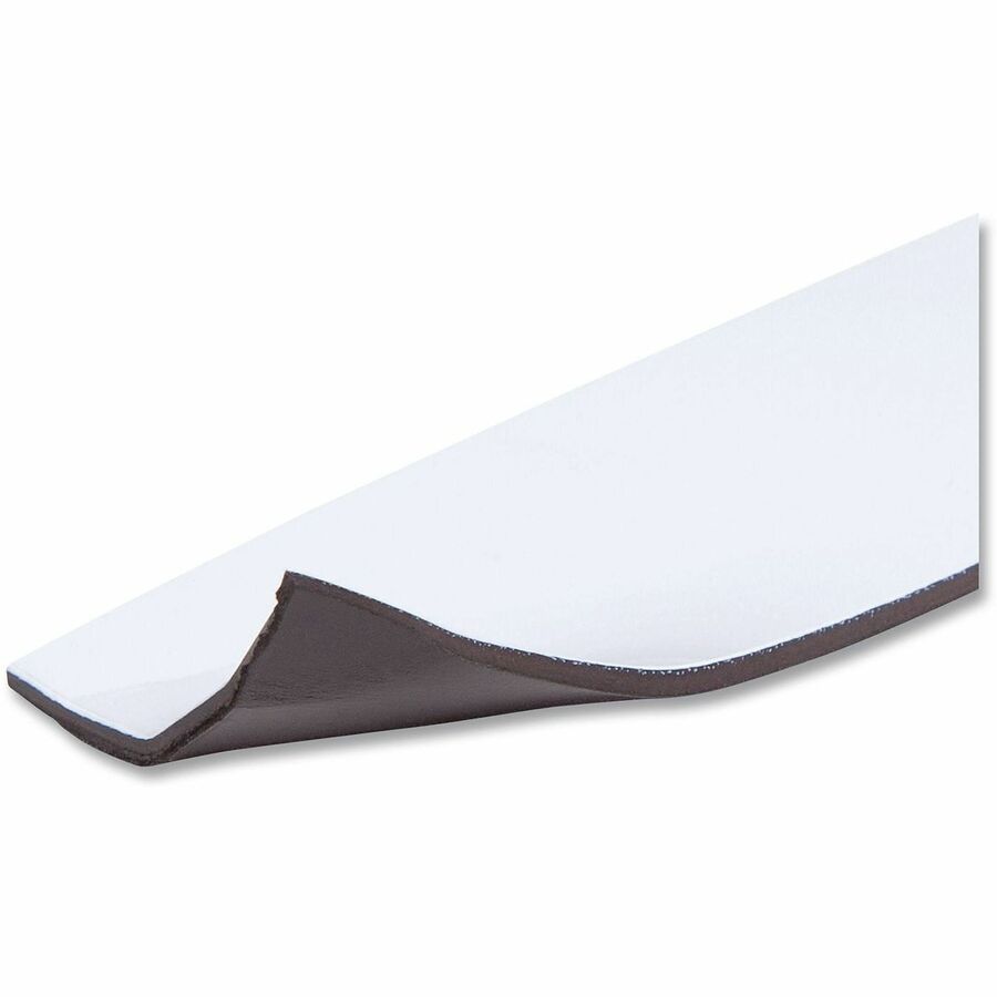Dry Erase Magnetic Tape Roll, 1" x 50 ft, White