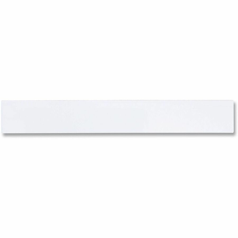 Dry Erase Magnetic Tape Strips, 6" x 0.88", White, 25/Pack