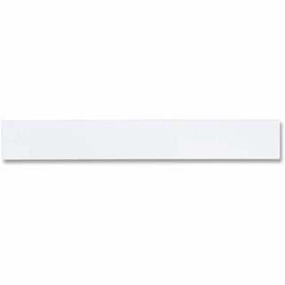 Dry Erase Magnetic Tape Strips, 6" x 0.88", White, 25/Pack