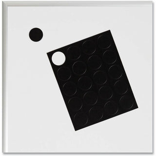 Heavy-Duty Board Magnets, Circles, Black, 0.75" Diameter, 20/Pack