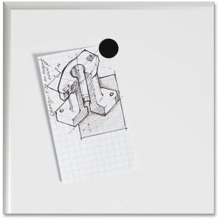 Heavy-Duty Board Magnets, Circles, Black, 0.75" Diameter, 20/Pack