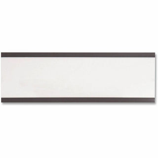Magnetic Card Holders, 6 x 2, Black, 10/Pack