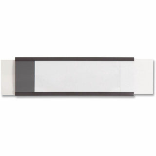 Magnetic Card Holders, 6 x 2, Black, 10/Pack