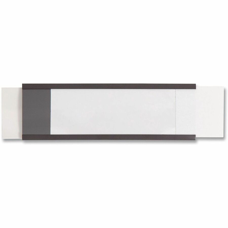 Magnetic Card Holders, 6 x 2, Black, 10/Pack
