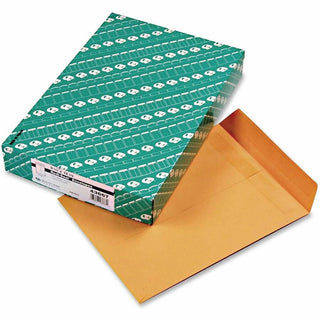 Redi-Seal Catalog Envelope, #12 1/2, Cheese Blade Flap, Redi-Seal Adhesive Closure, 9.5 x 12.5, Brown Kraft, 100/Box