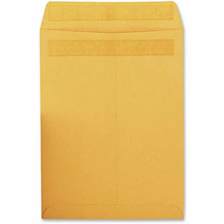 Redi-Seal Catalog Envelope, #12 1/2, Cheese Blade Flap, Redi-Seal Adhesive Closure, 9.5 x 12.5, Brown Kraft, 100/Box