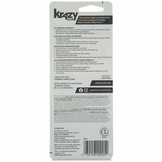 All Purpose Krazy Glue, 0.07 oz, Dries Clear