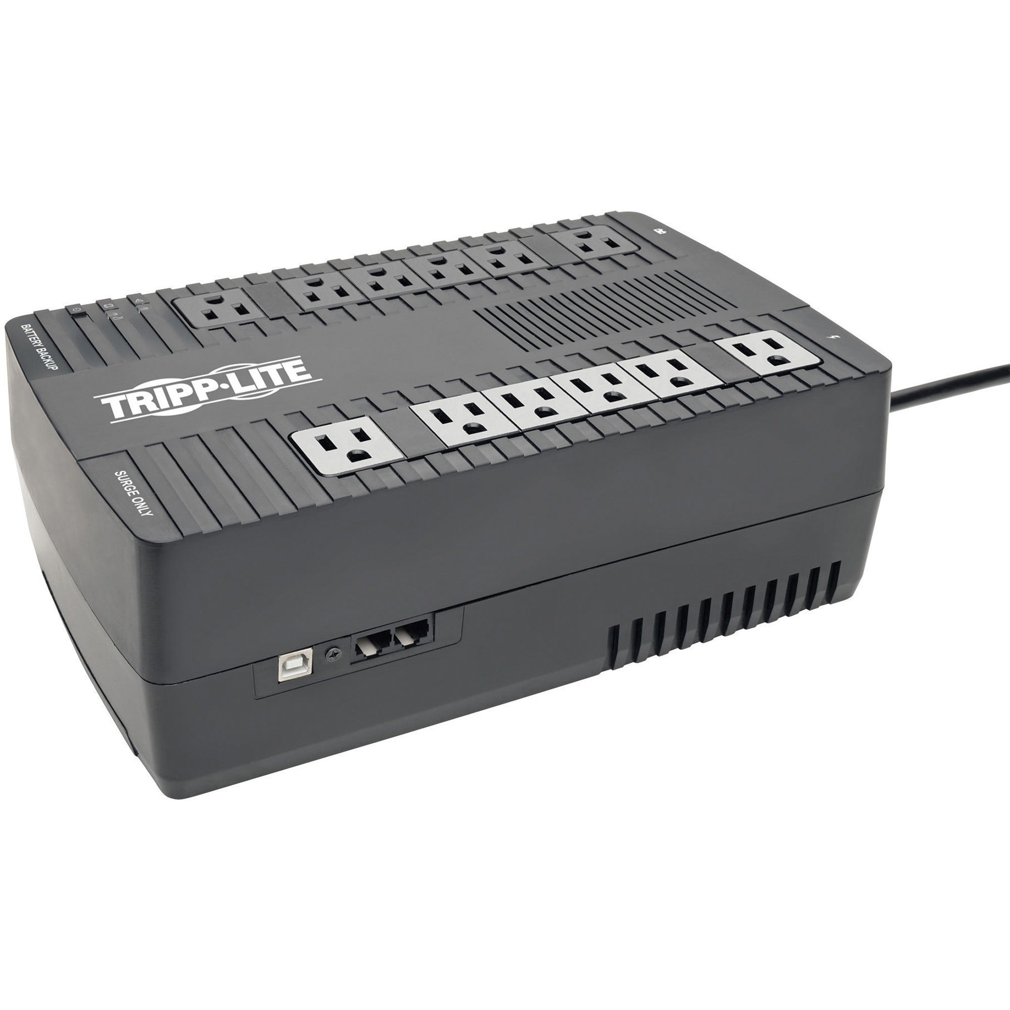 AVR Series Ultra-Compact Line-Interactive UPS, 12 Outlets, 750 VA, 420 J