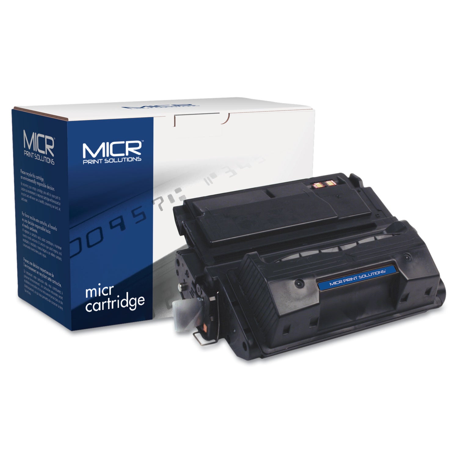 Compatible Q5942X(M) (42XM) High-Yield MICR Toner, 20,000 Page-Yield, Black, Ships in 1-3 Business Days - 