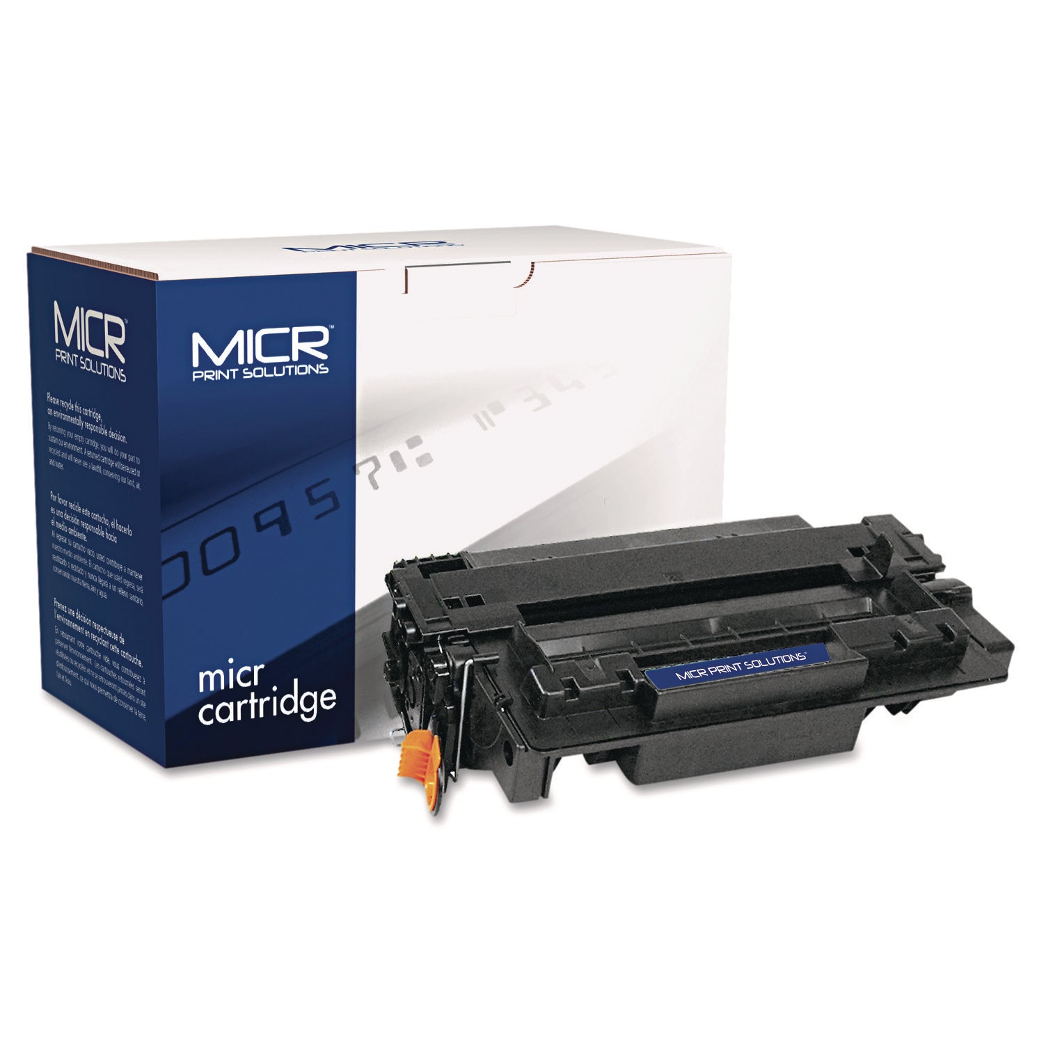 Compatible CE255X(M) (55XM) High-Yield MICR Toner, 12,500 Page-Yield, Black, Ships in 1-3 Business Days