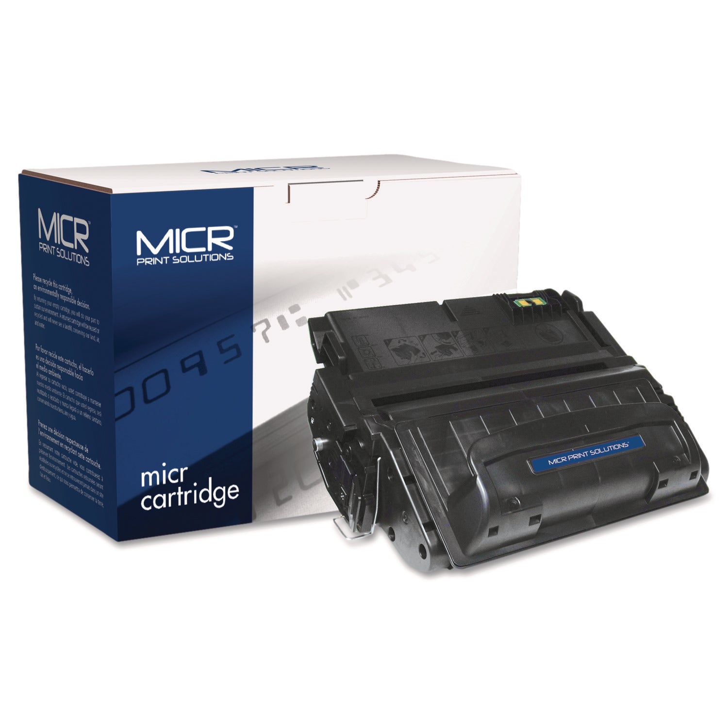 Compatible Q5942A(M) (42AM) MICR Toner, 10,000 Page-Yield, Black, Ships in 1-3 Business Days