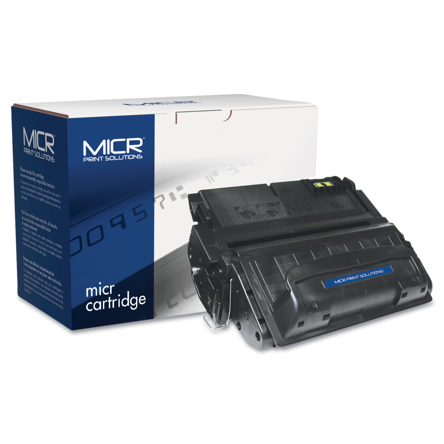 Compatible Q5942A(M) (42AM) MICR Toner, 10,000 Page-Yield, Black, Ships in 1-3 Business Days - 