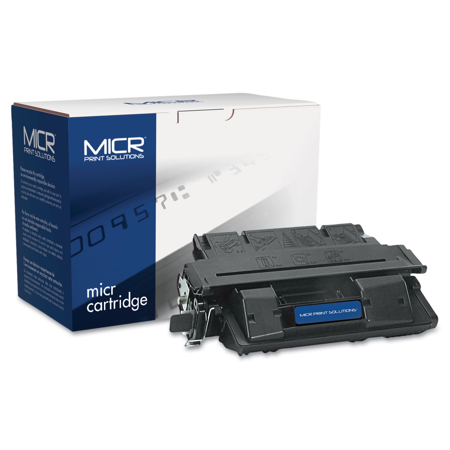 Compatible C4127X(M) (27XM) High-Yield MICR Toner, 10,000 Page-Yield, Black, Ships in 1-3 Business Days - 