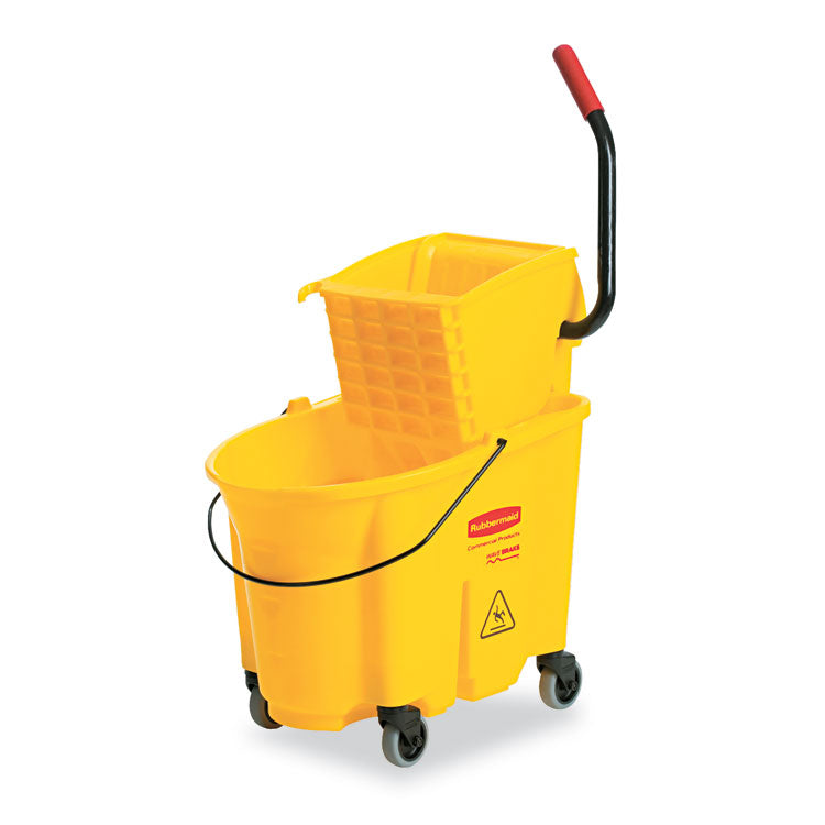 wavebrake-26-quart-side-press-mop-bucket-and-wringer-combo-yellow_rcp748000yel - 1