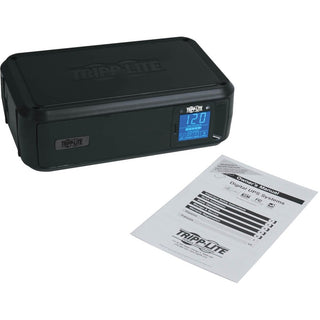 Tripp Lite by Eaton UPS OmniSmart LCD 120V 650VA 350W Line-Interactive UPS Tower LCD display USB port - 8 Hour Recharge - 3.20 Minute Stand-by - 110 V AC Input - 120 V AC Output - 8 x NEMA 5-15R