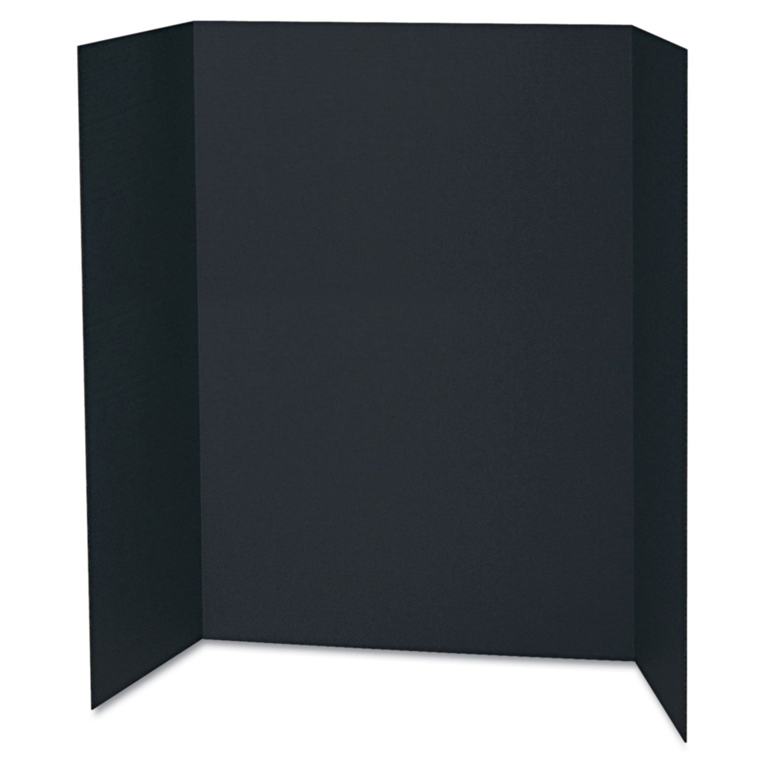 Spotlight Corrugated Presentation Display Boards, 48 x 36, Black/Kraft, 24/Carton - 