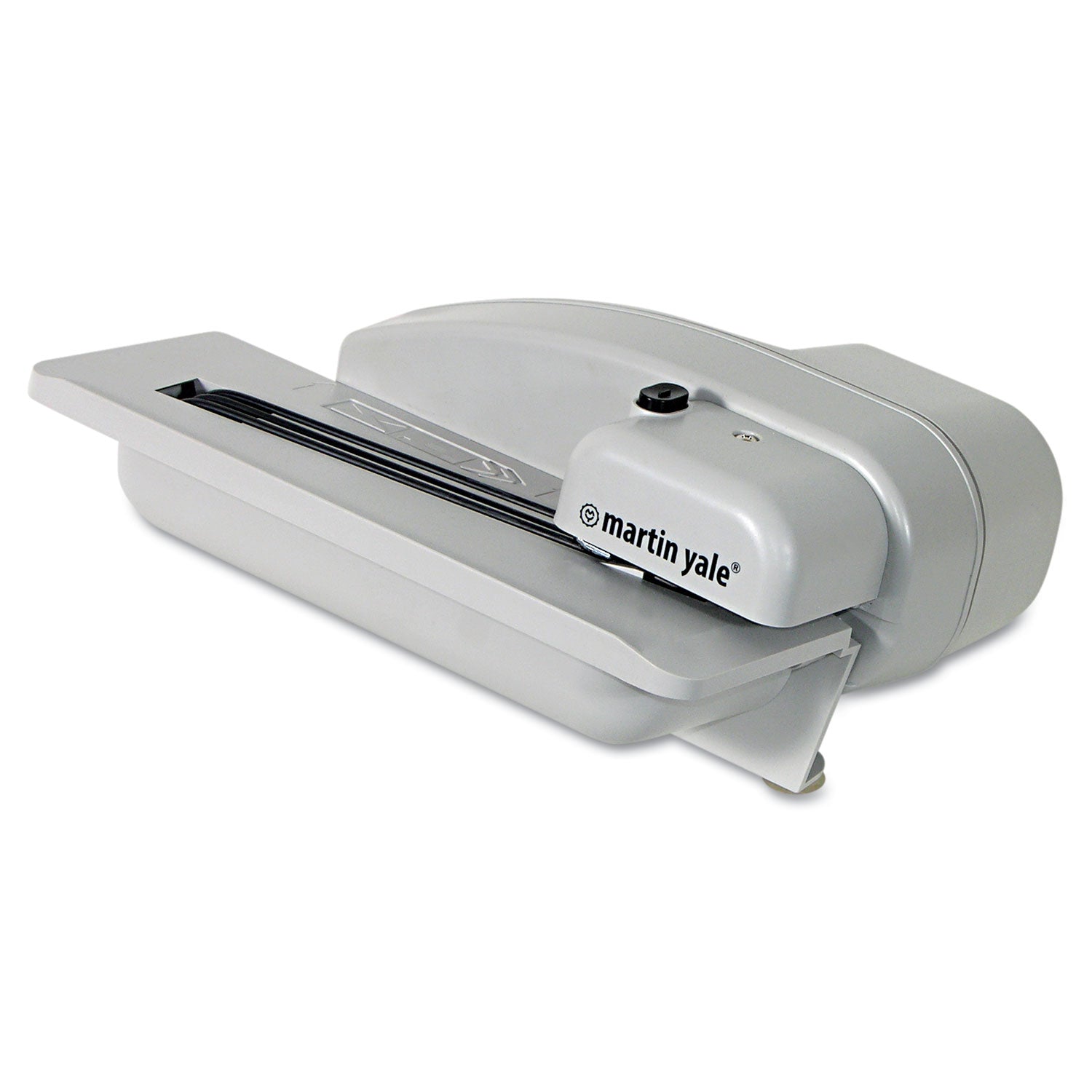 Model 1628 Electric Desktop Letter Opener, 7.75", Gray - 