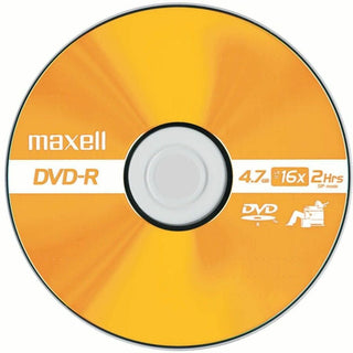 DVD-R Recordable Disc, 4.7 GB, 16x, Spindle, Gold, 100/Pack